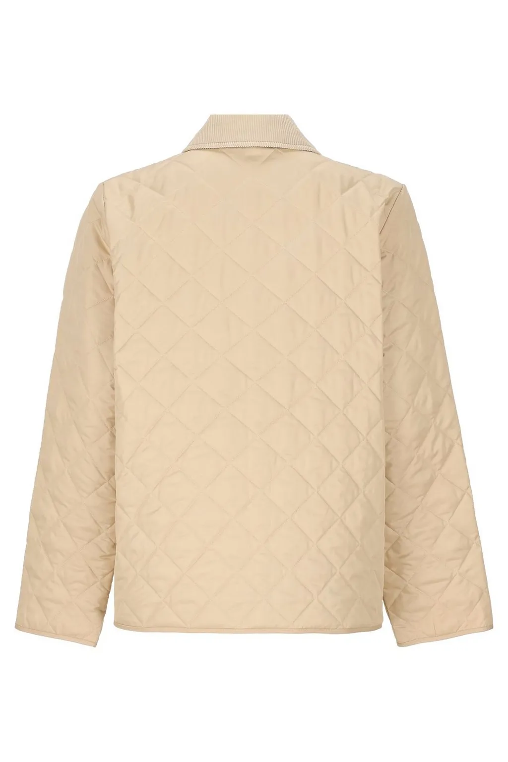 Burberry Kids Diamond-Quilted Press Stud Jacket