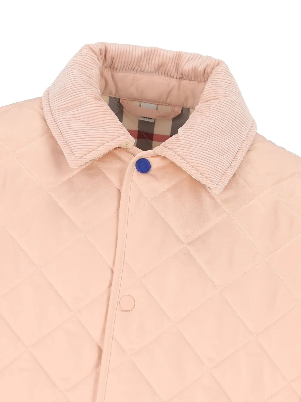 Burberry Kids Diamond-Quilted Press-Stud Barn Jacket