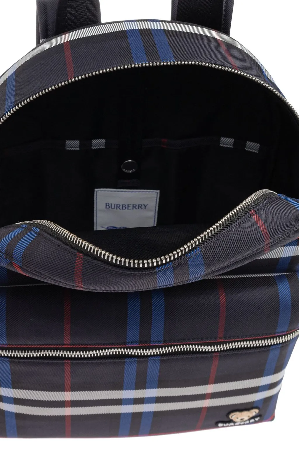 Burberry Kids Check Backpack