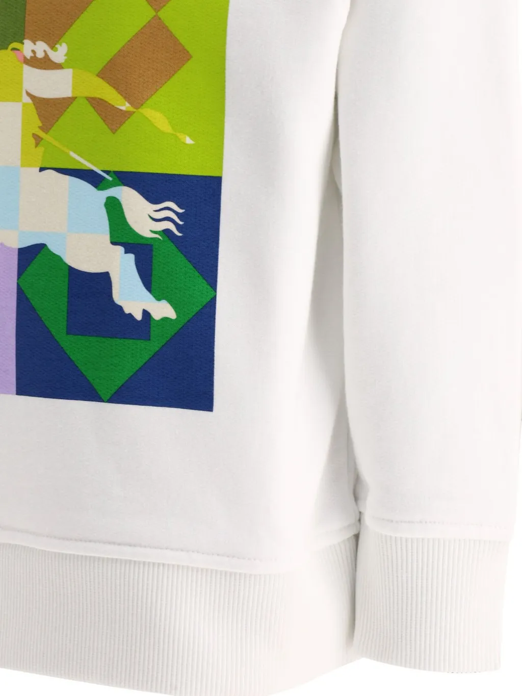 Burberry Kids Ekd Motif Crewneck Sweatshirt