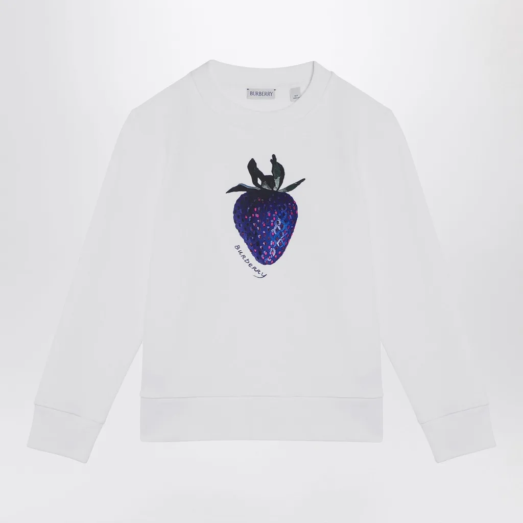 Burberry Kids Logo-Printed Crewneck Sweatshirt
