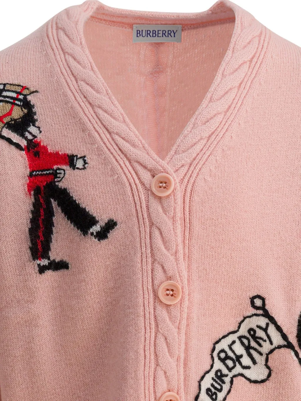 Burberry Kids London Guards Cardigan