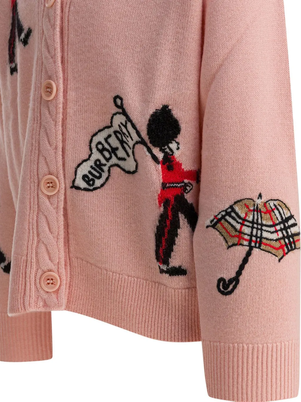 Burberry Kids London Guards Cardigan