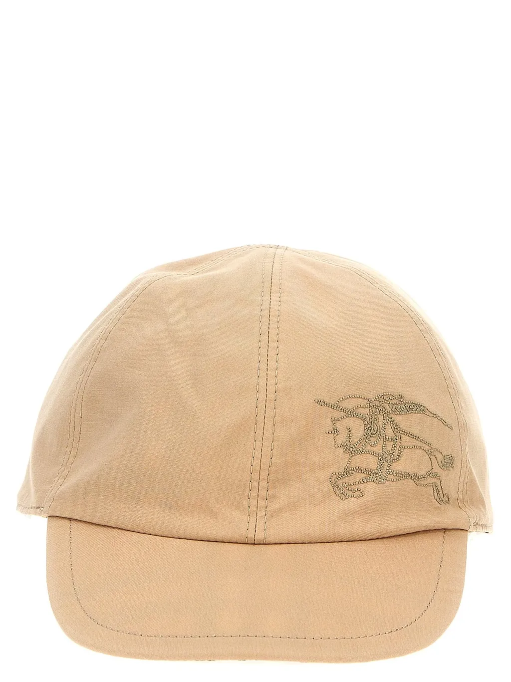 Burberry Kids Ekd Embroidered Checked Reversible Cap