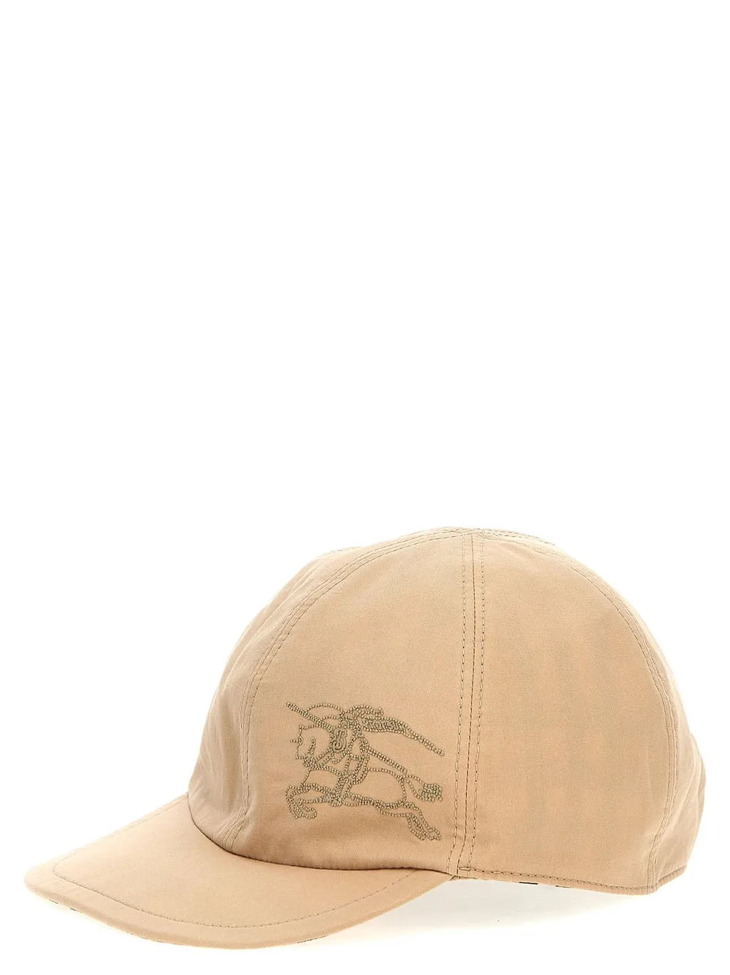 Burberry Kids Ekd Embroidered Checked Reversible Cap