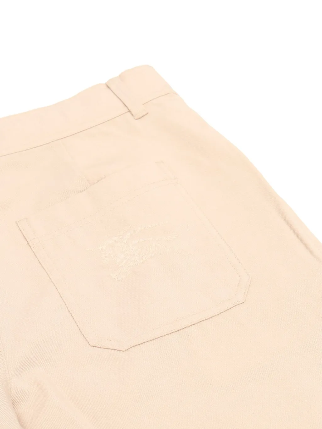 Burberry Kids Mid-Rise Straight Leg Pants