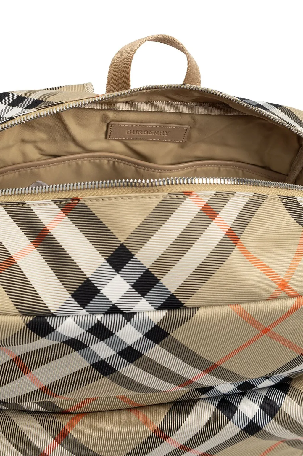 Burberry Kids Vintage Check Zipped Backpack