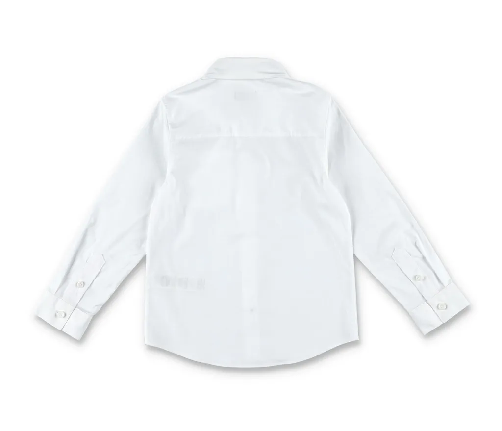 Burberry Kids Ekd Buttoned Long-Sleeved Shirt