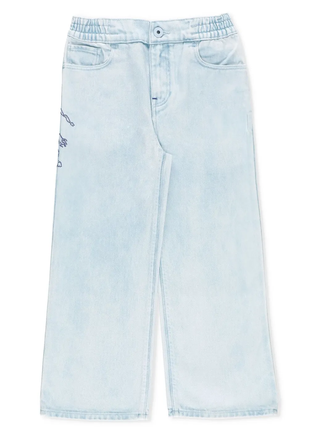 Burberry Kids Sequin Embellished Straight-Leg Trousers