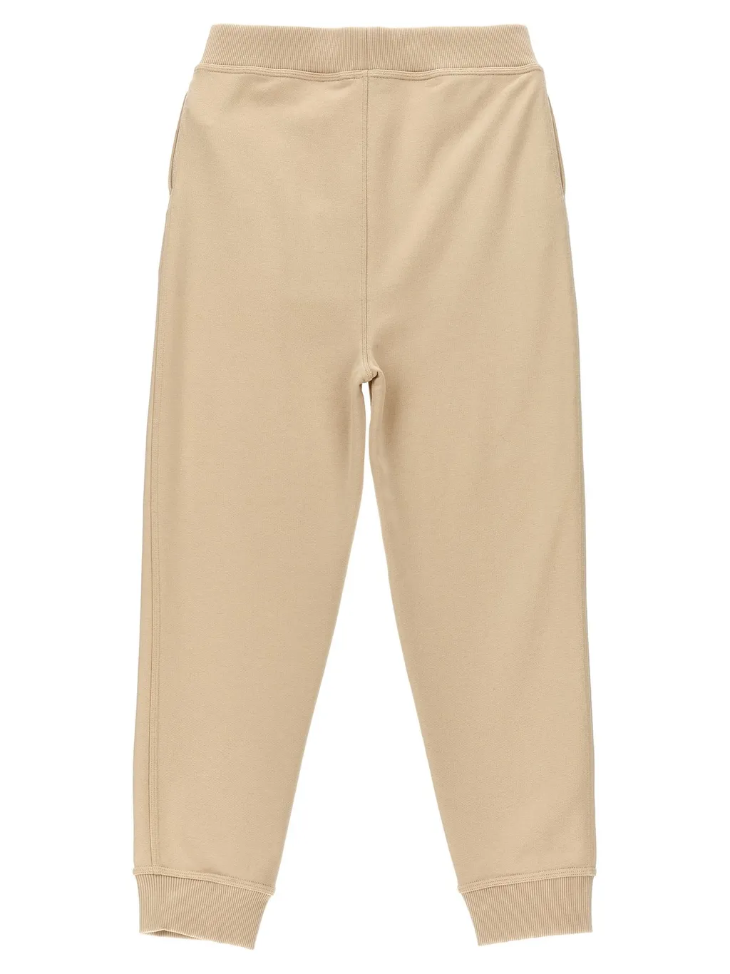 Burberry Kids Logo-Patch Tapered Leg Pants