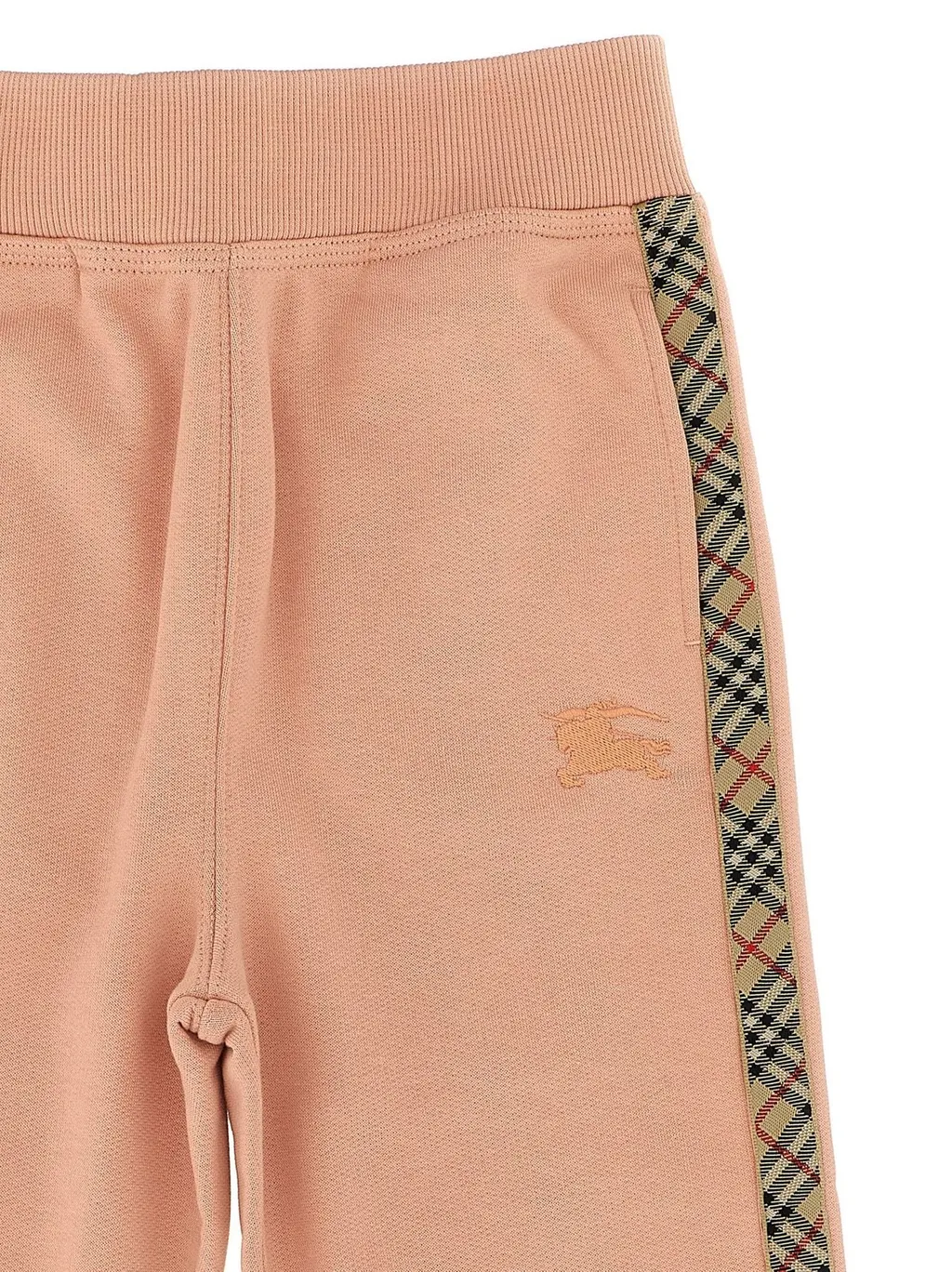 Burberry Kids Check Trim Jogging Pants