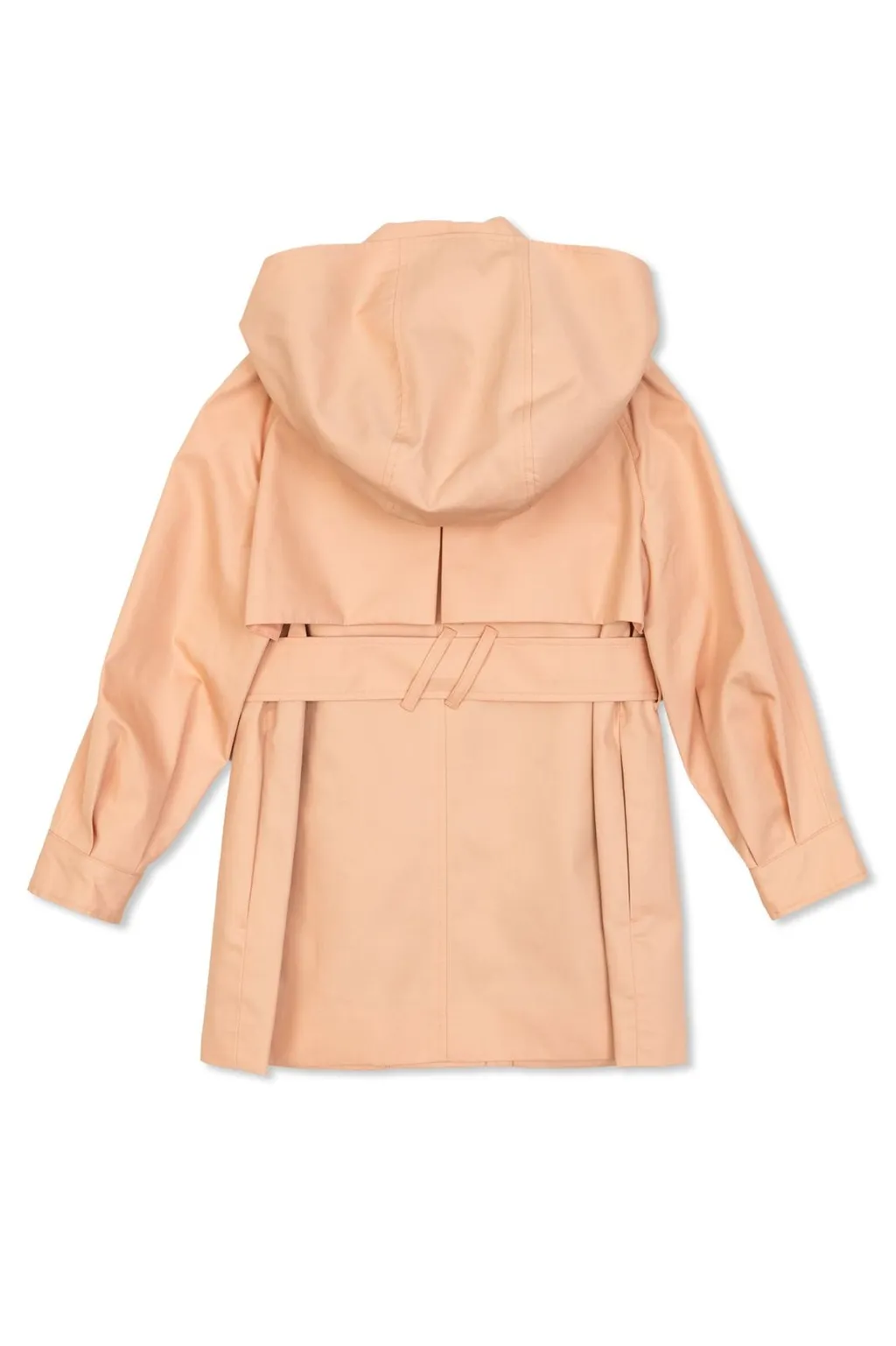 Burberry Kids Hooded Trench Coat