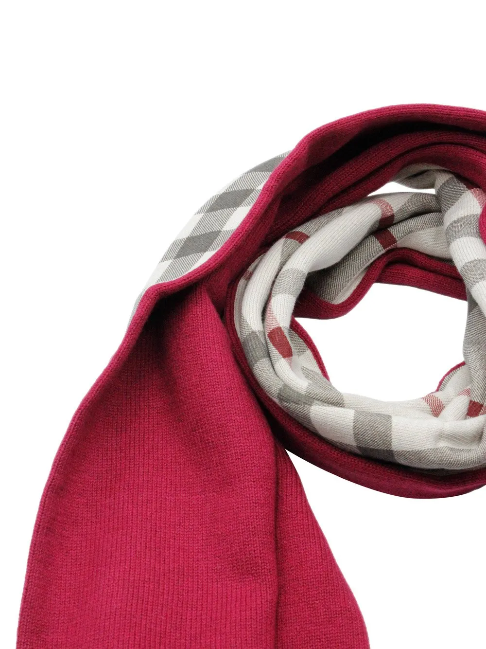 Burberry Kids Tartan Patterned Rectangular Scarf