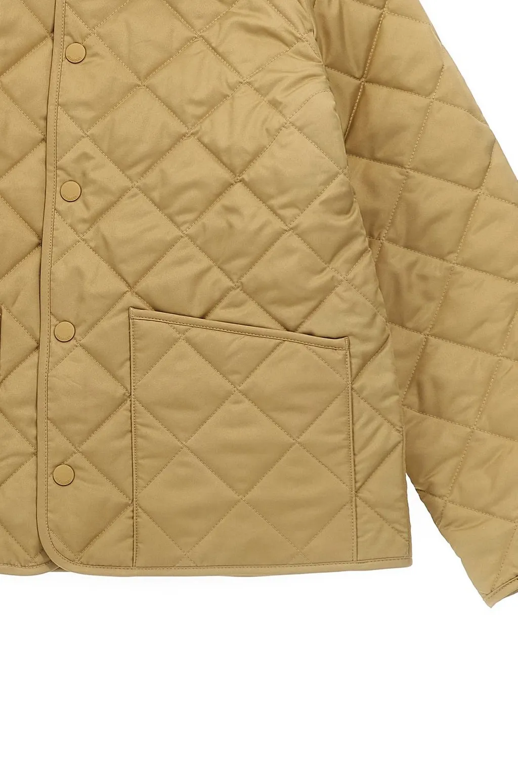 Burberry Kids	Button-Up Quilted Jacket