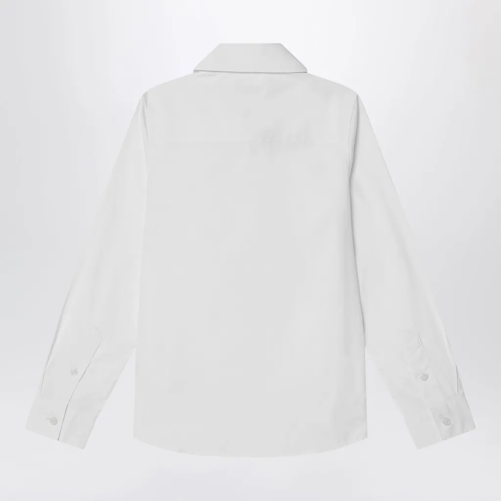Burberry Kids Embroidered Button-Up Shirt