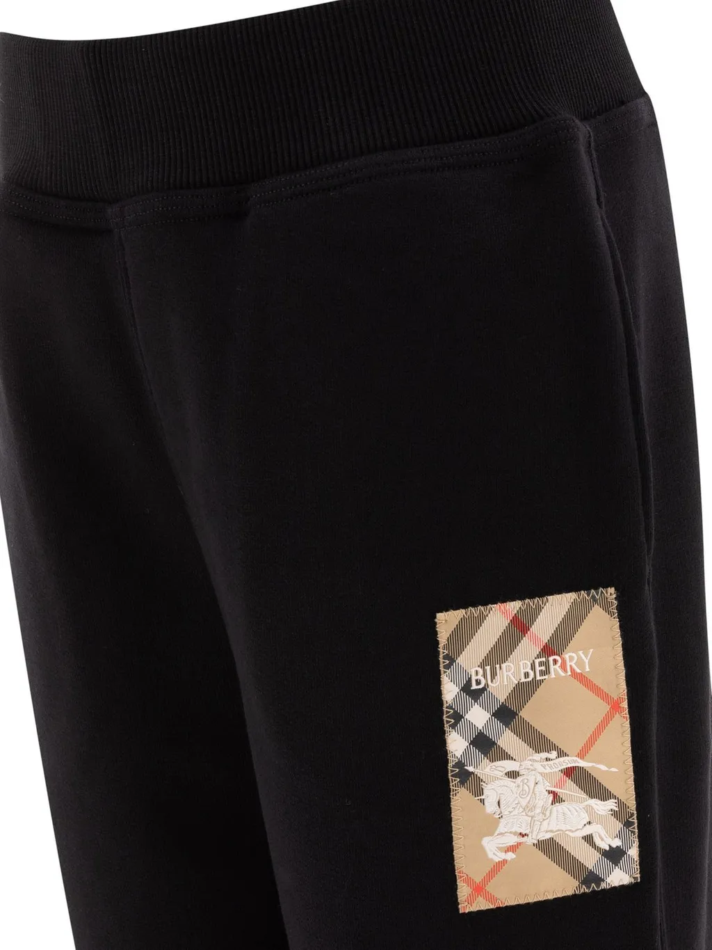 Burberry Kids Check Label Jogging Pants