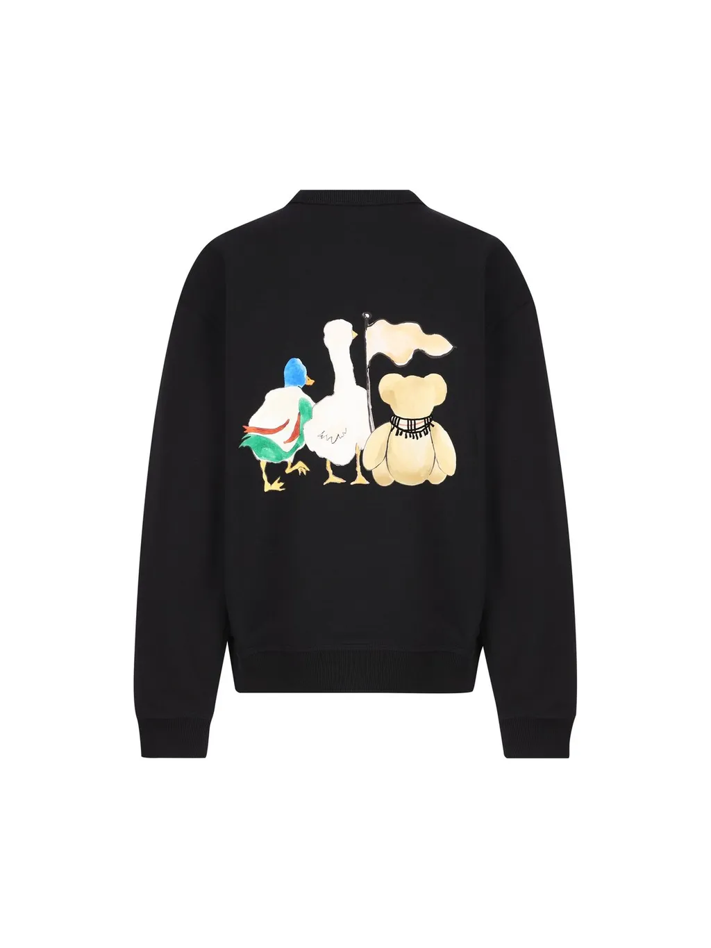 Burberry Kids Bear-Printed Crewneck Sweatshirt