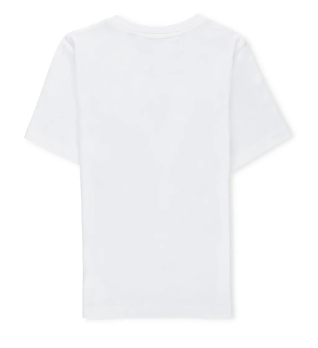 Burberry Kids Strawberry Printed Crewneck T-Shirt