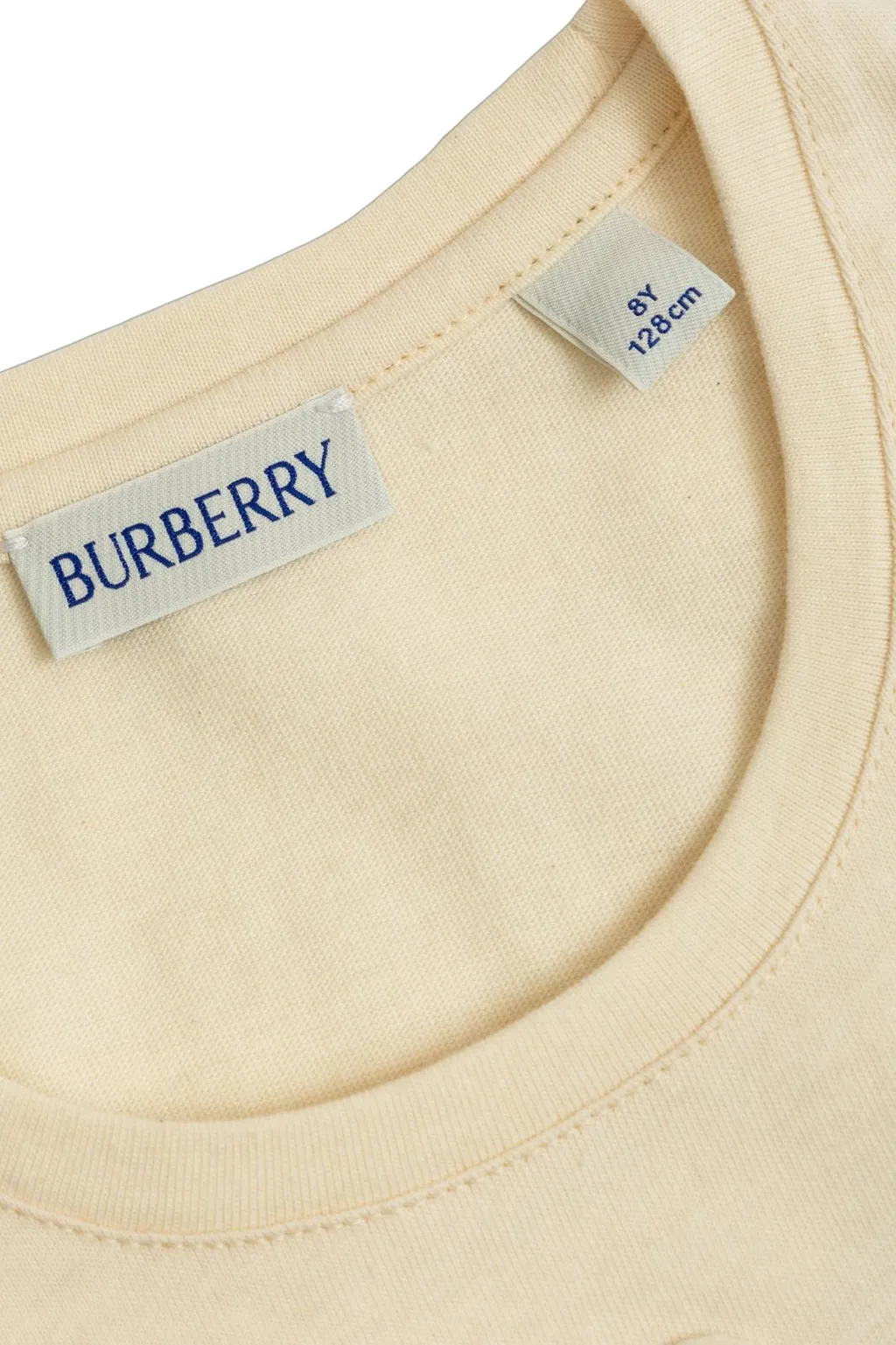 Burberry Kids Logo-Patch Crewneck Dress