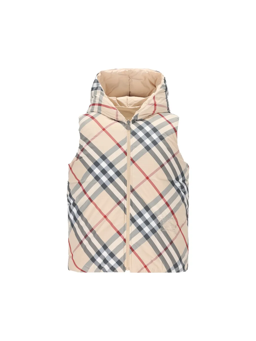 Burberry Kids Reversible Zipped Padded Gilet