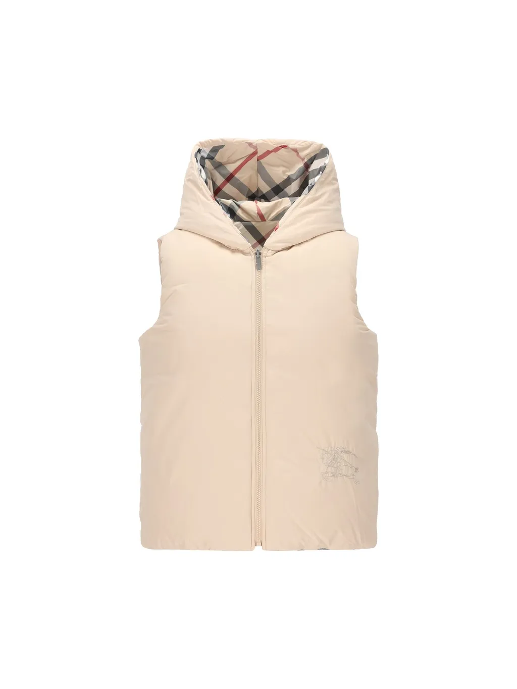 Burberry Kids Reversible Zipped Padded Gilet