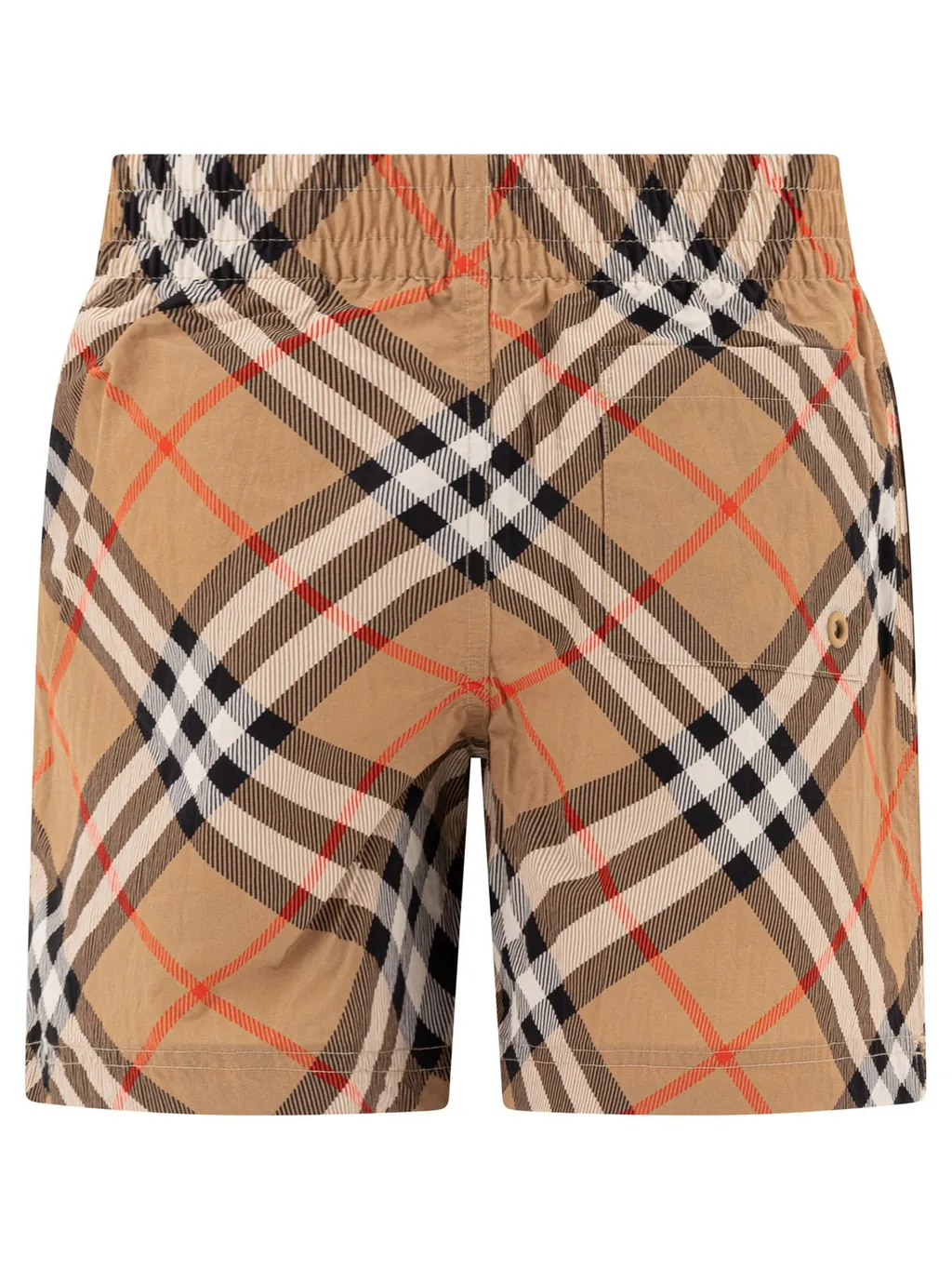 Burberry Kids Check Swim Shorts