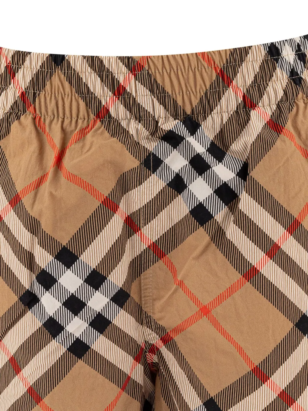 Burberry Kids Check Swim Shorts