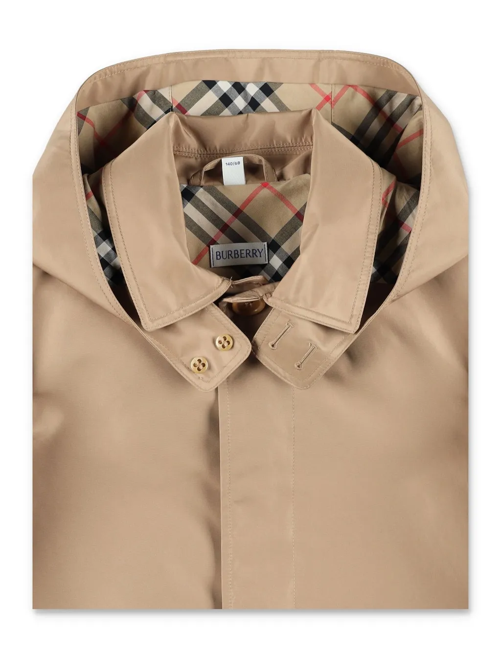 Burberry Kids Lightweight Hooded Car Jacket