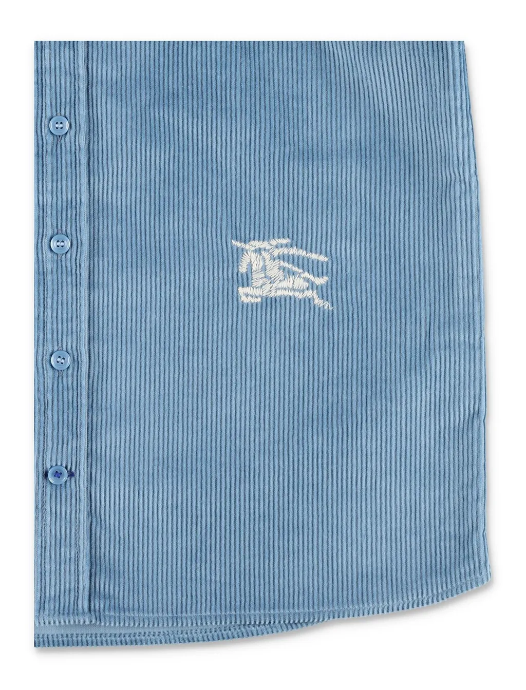 Burberry Kids	Long-Sleeved Button-Up Shirt