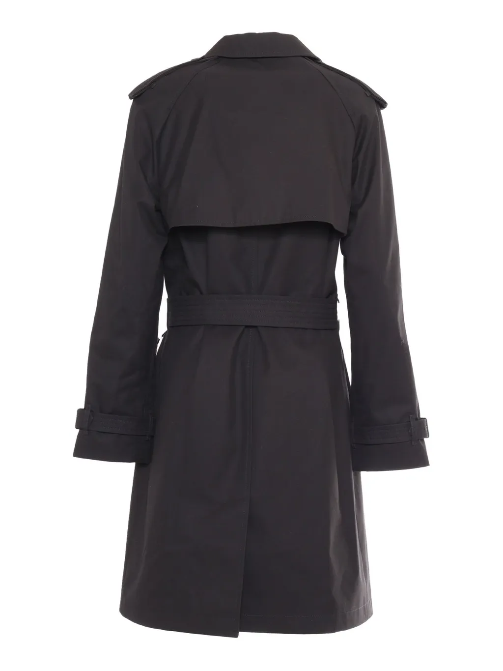 Burberry Kids Raglan Sleeved Gabardine Trench Coat