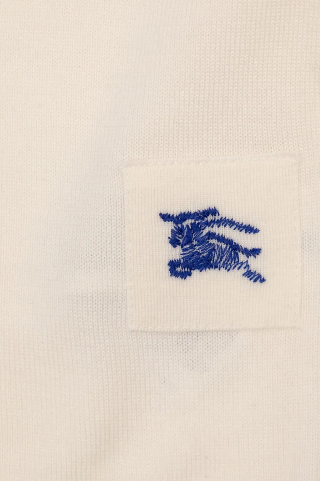 Burberry Kids Logo Embroidered Knit Cardigan