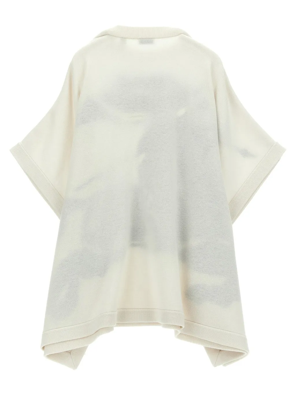 Burberry Kids Horsebit Print Knit Cape