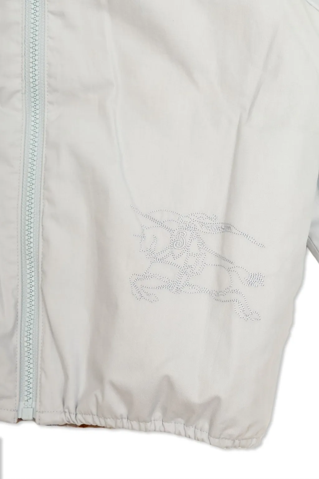 Burberry Kids Checked Hooded Reversible Jacket