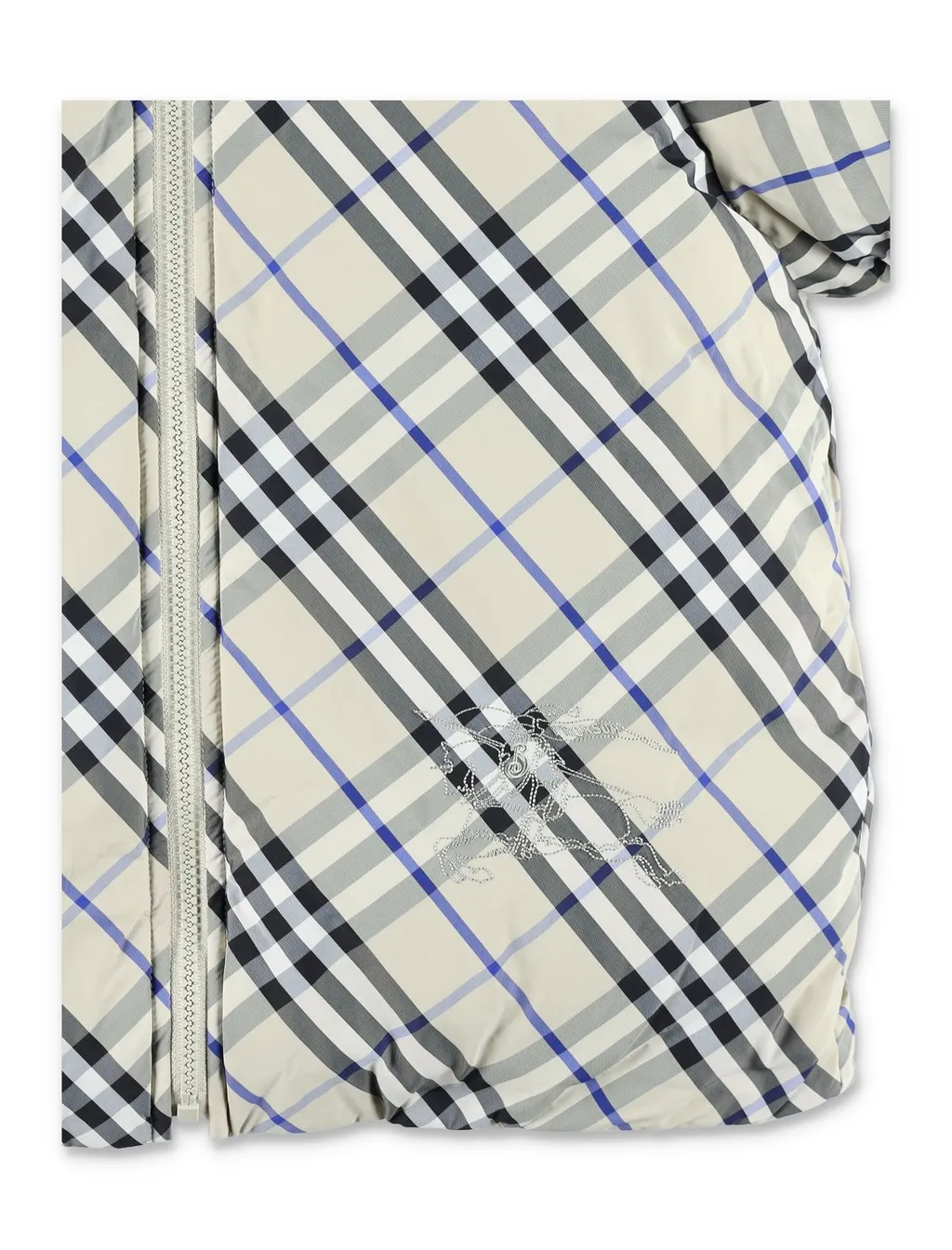 Burberry Kids Reversible Checked Hooded Jacket