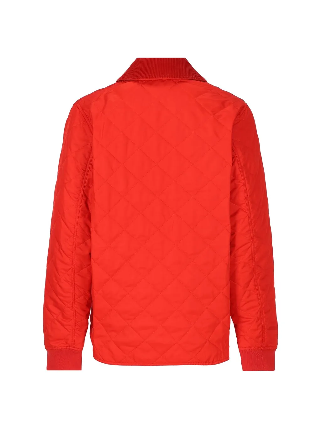 Burberry Kids Corduroy-Collar Quilted Zipped Jacket
