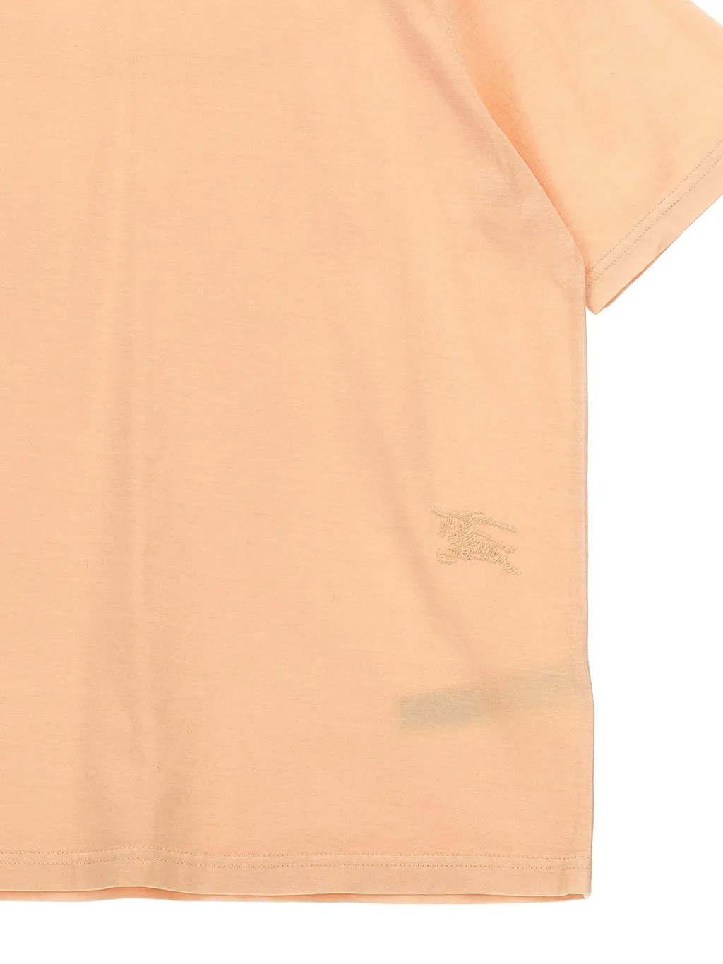 Burberry Kids Ekd Logo-Embroidered Crewneck T-Shirt