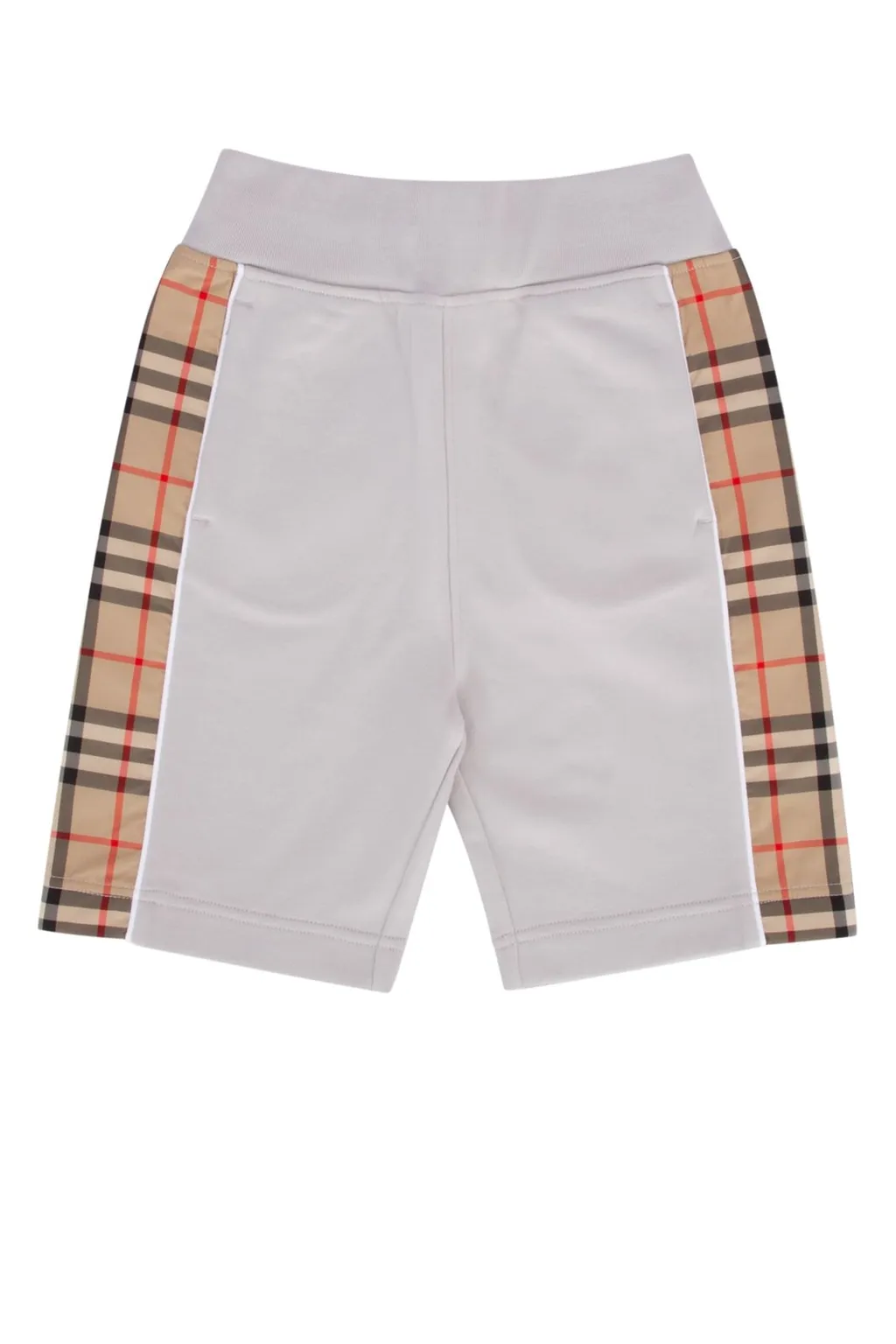 Burberry Kids Checked Panelled Shorts