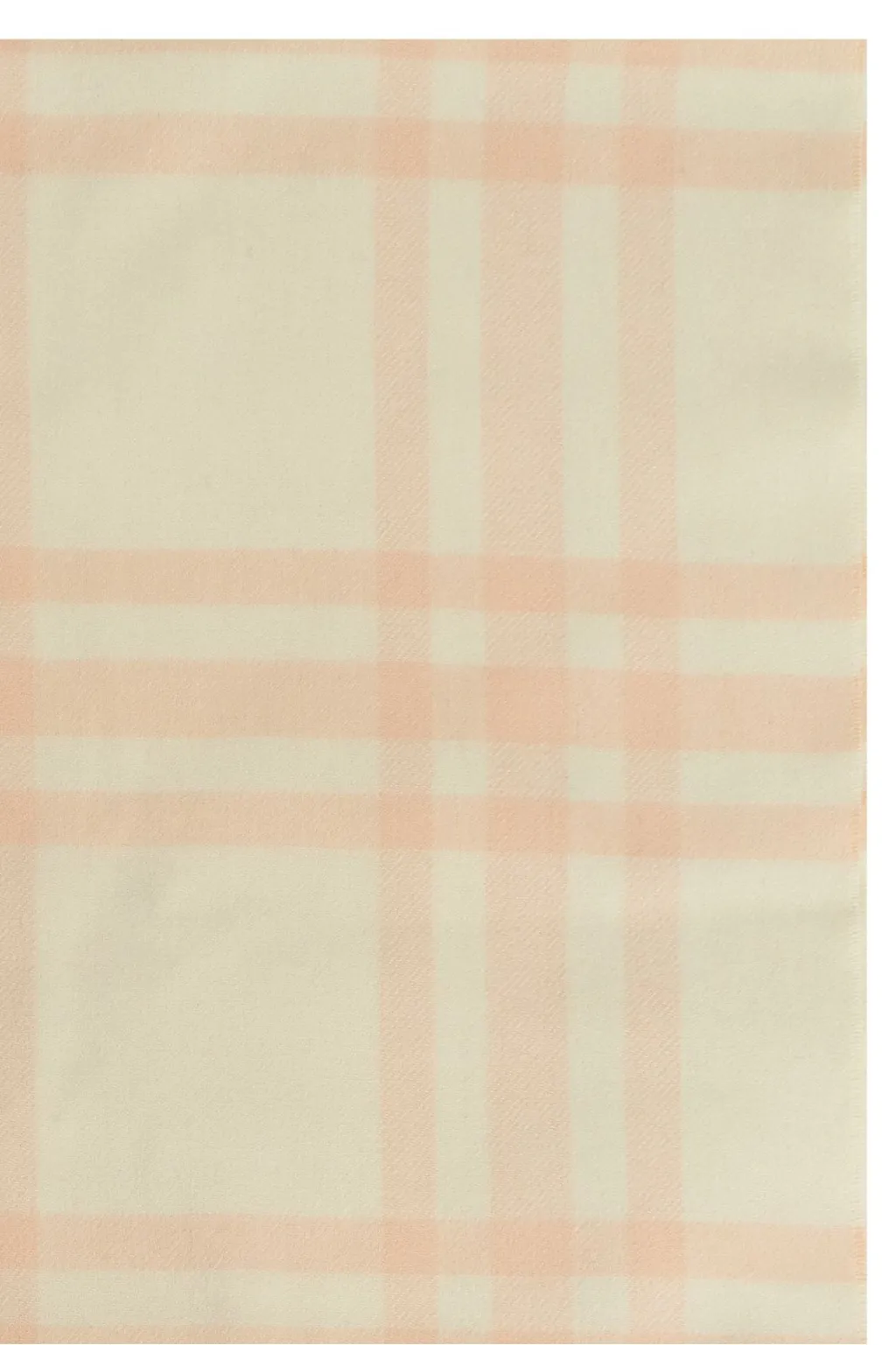 Burberry Kids Checked Fringed Blanket