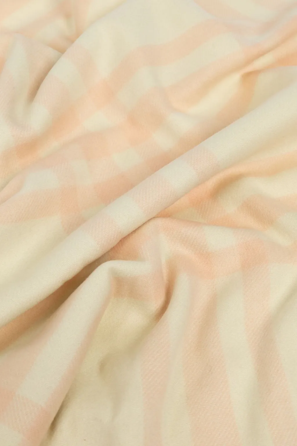 Burberry Kids Checked Fringed Blanket
