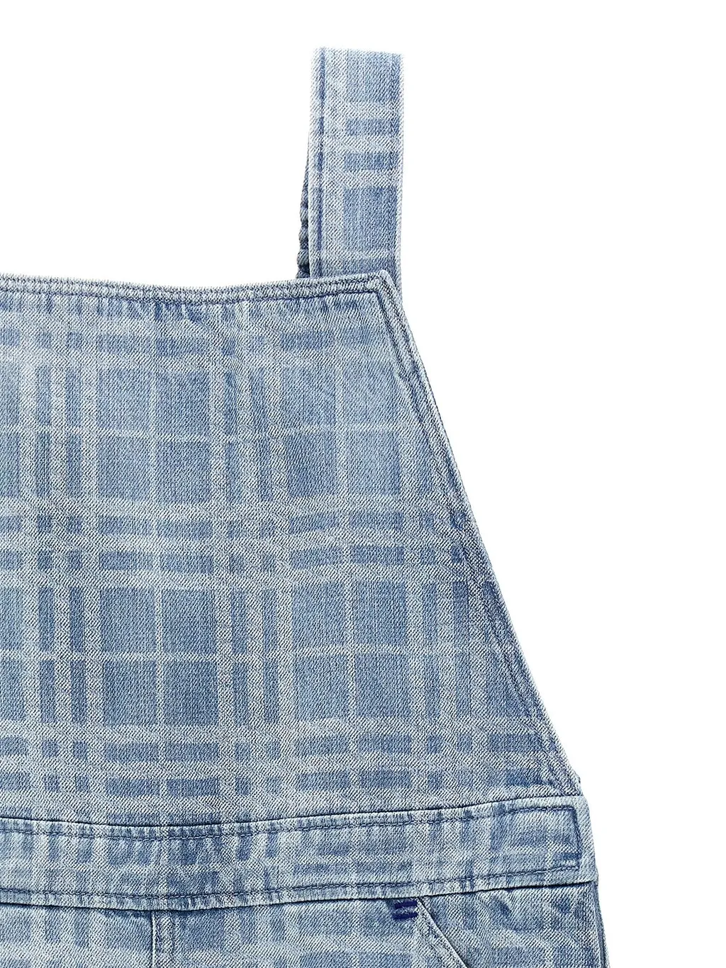 Burberry Kids Checked Sleeveless Dress