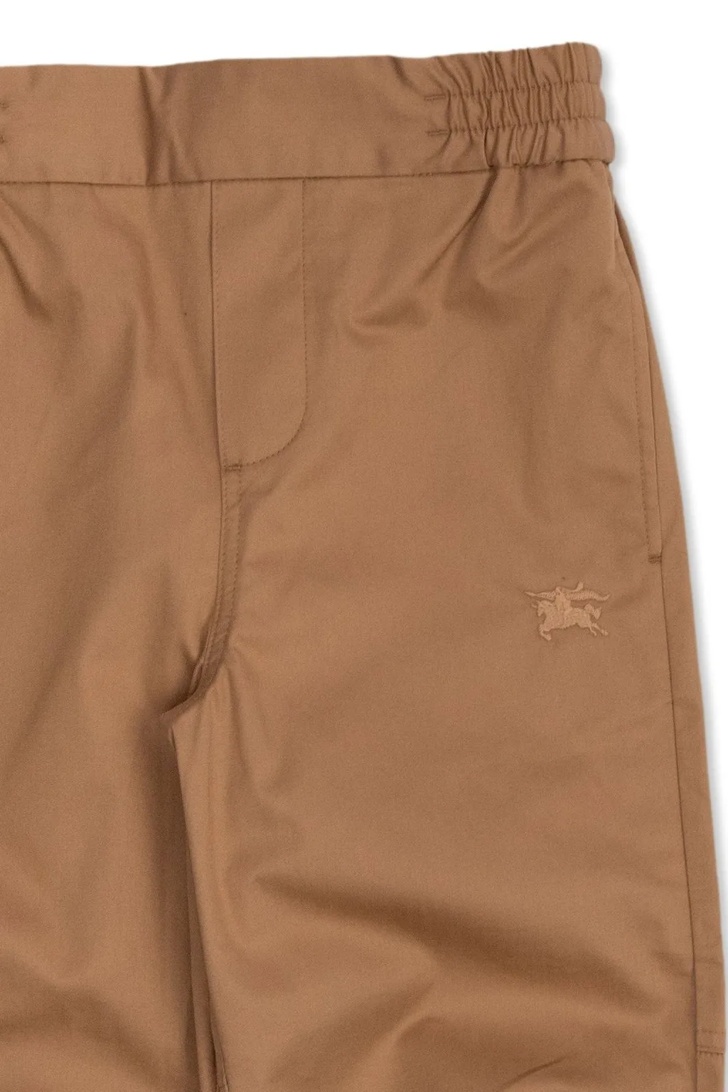 Burberry Kids Equestrian Knight Embroidered Pants