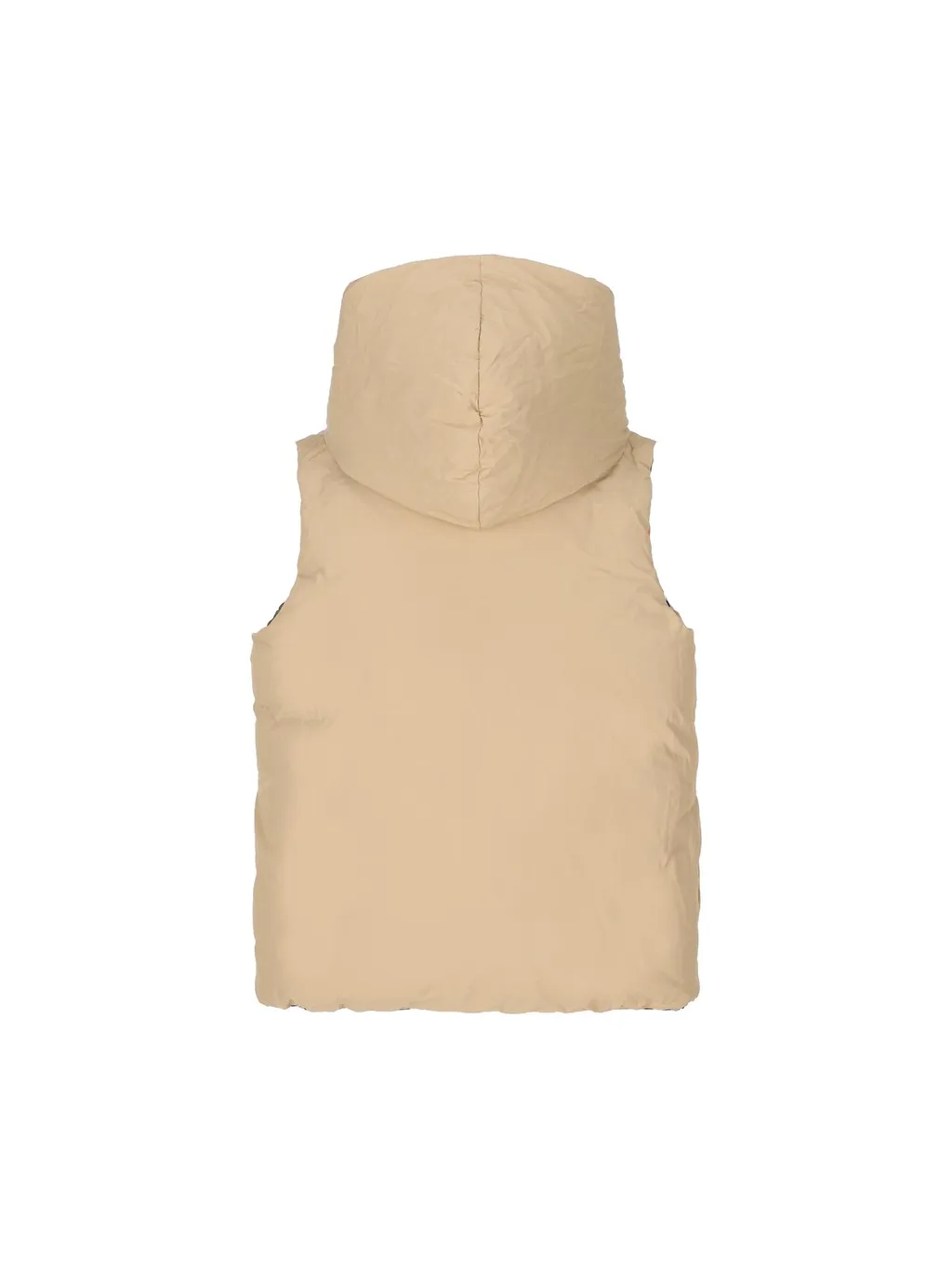 Burberry Kids Reversible Checked Hooded Down Gilet