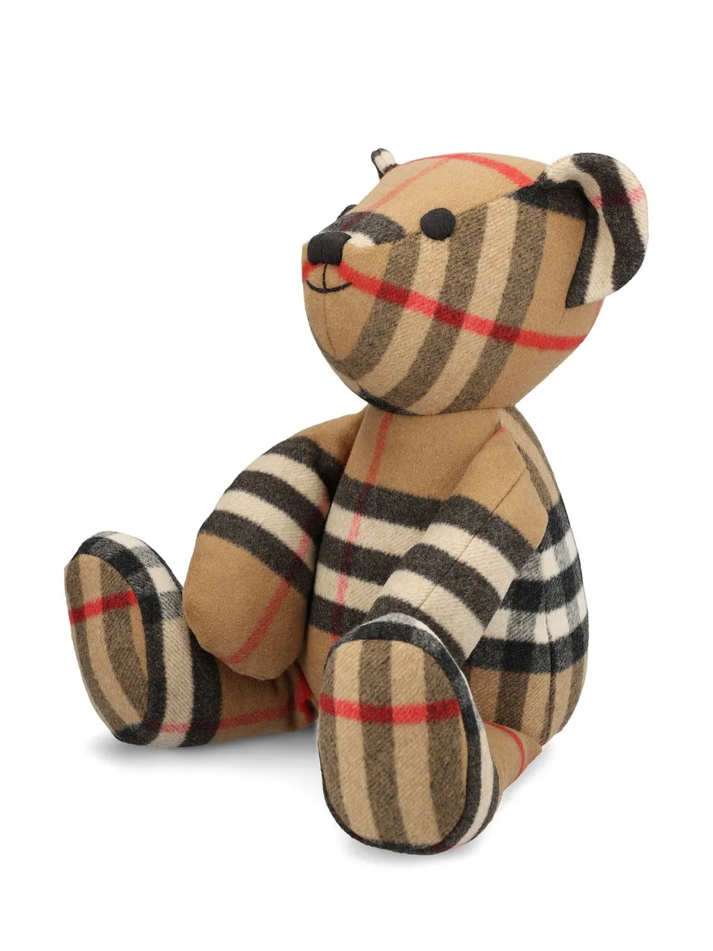 Burberry Kids Checked Padded Thomas Bear Teddy