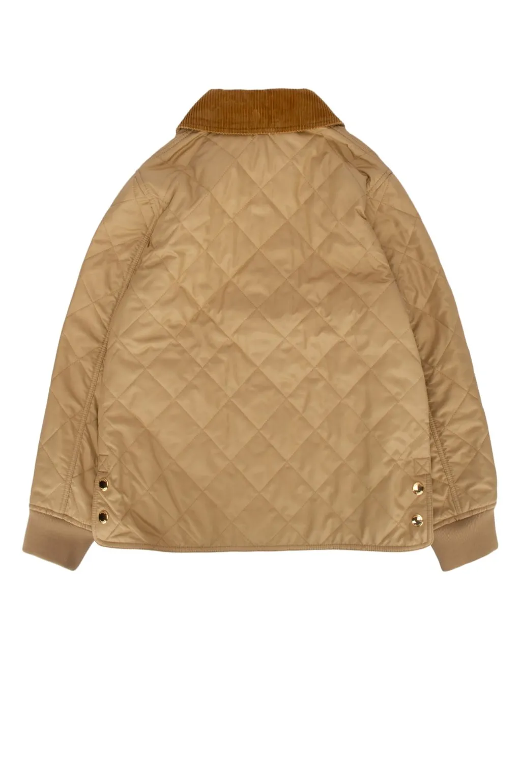 Burberry Kids Quilted Zipped Jacket