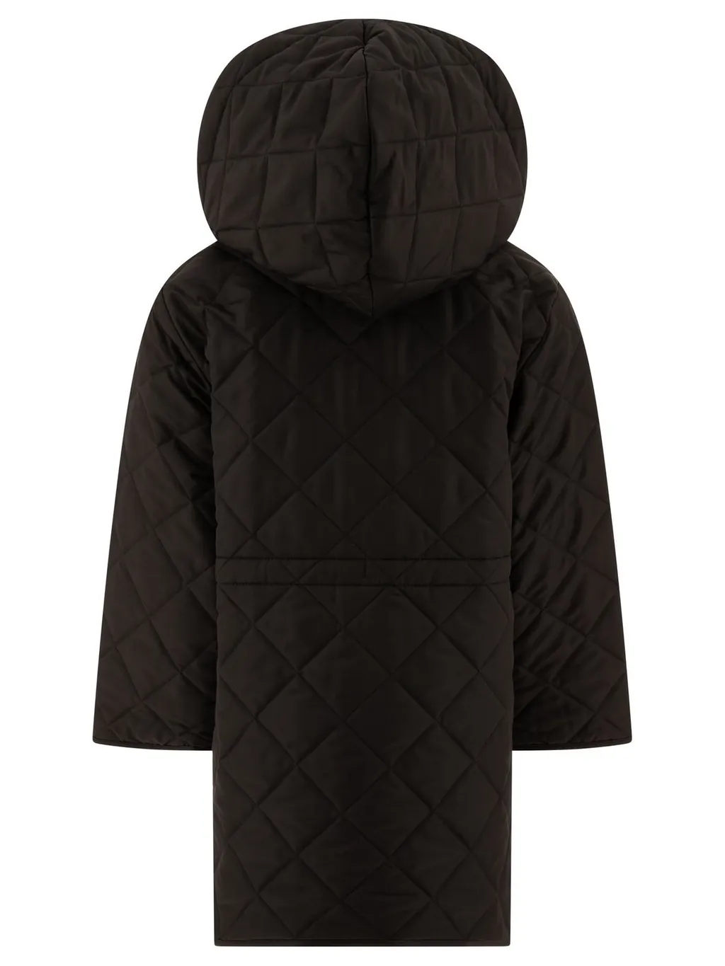 Burberry Kids Corduroy-Collar Quilted Hooded Jacket
