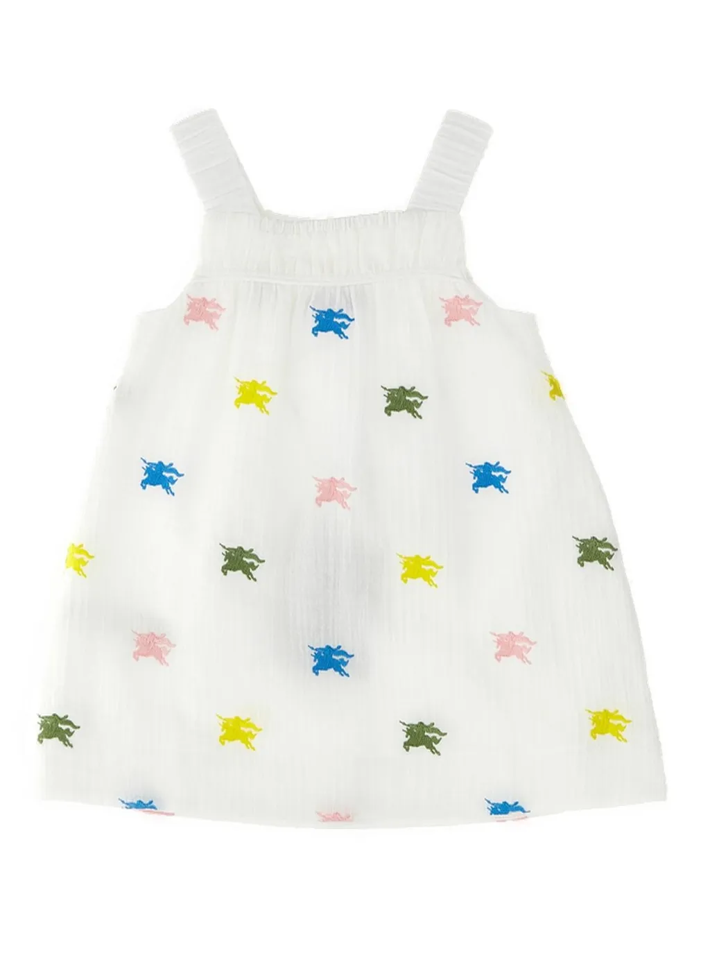 Burberry Kids Ekd Straight Hem Sleeveless Dress