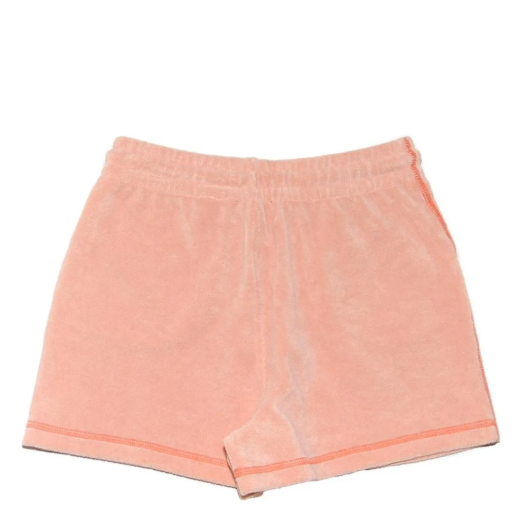 Burberry Kids Kids Equestrian Knight-Embroidered Drawstring Towelling Shorts