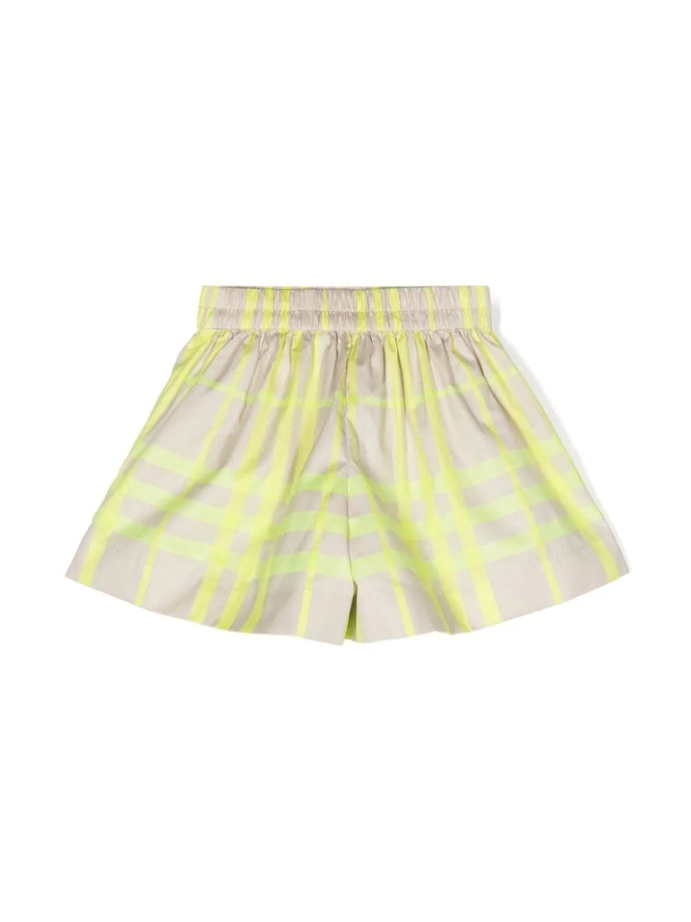 Burberry Kids Check-Printed Elasticated Waistband Shorts