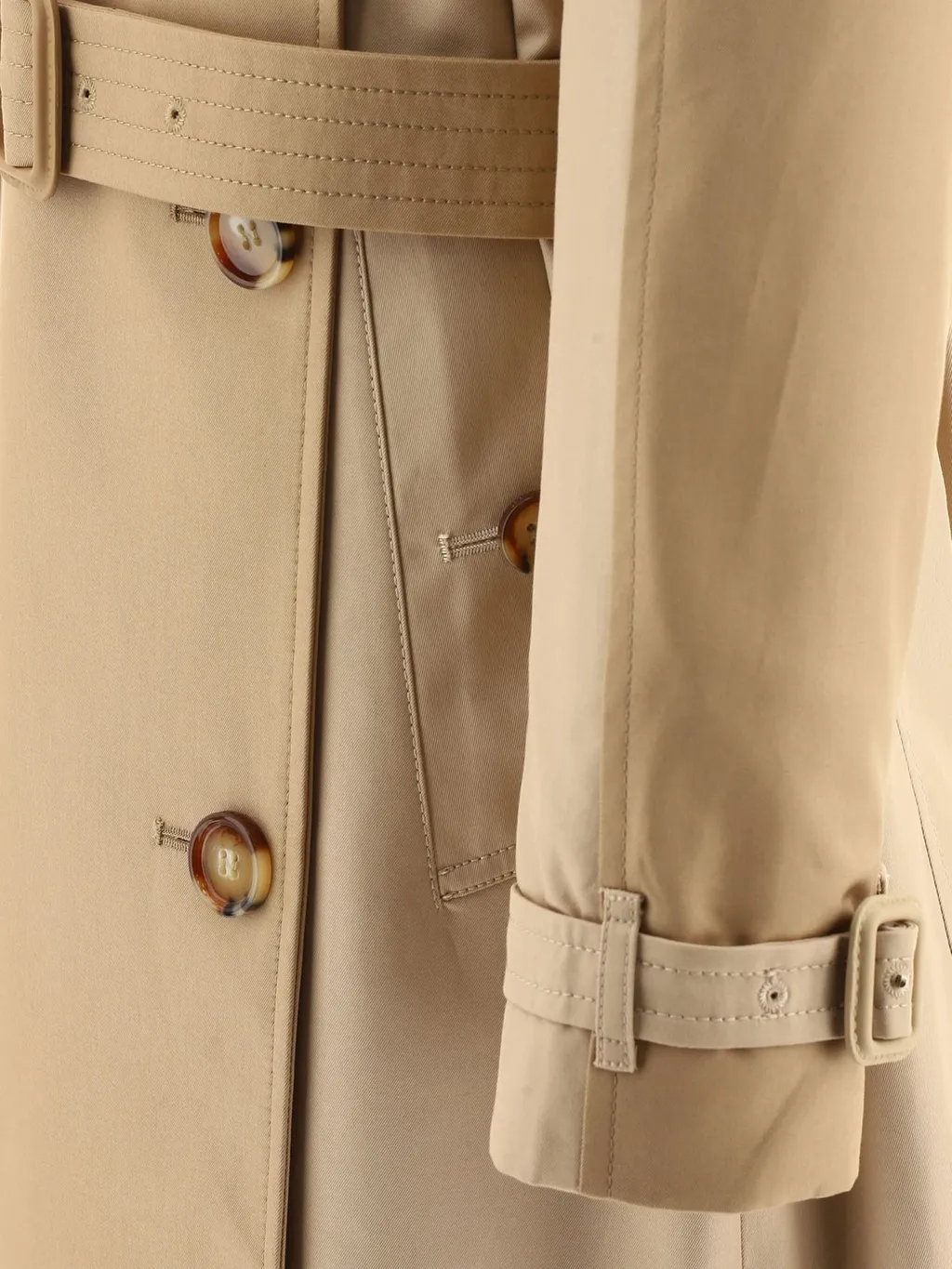 Burberry Kids De-Breasted Belted Coat