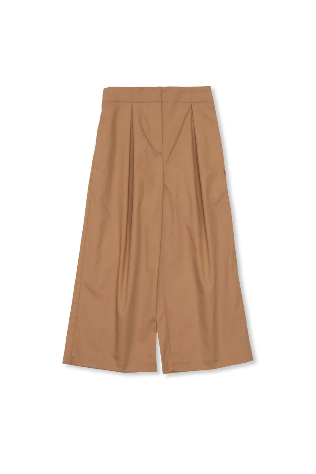 Burberry Kids Ekd Pleated Wide-Leg Trousers